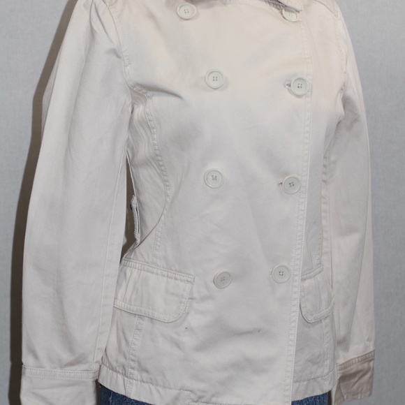Gap Cotton Trench Coat Jacket - Picture 6 of 16